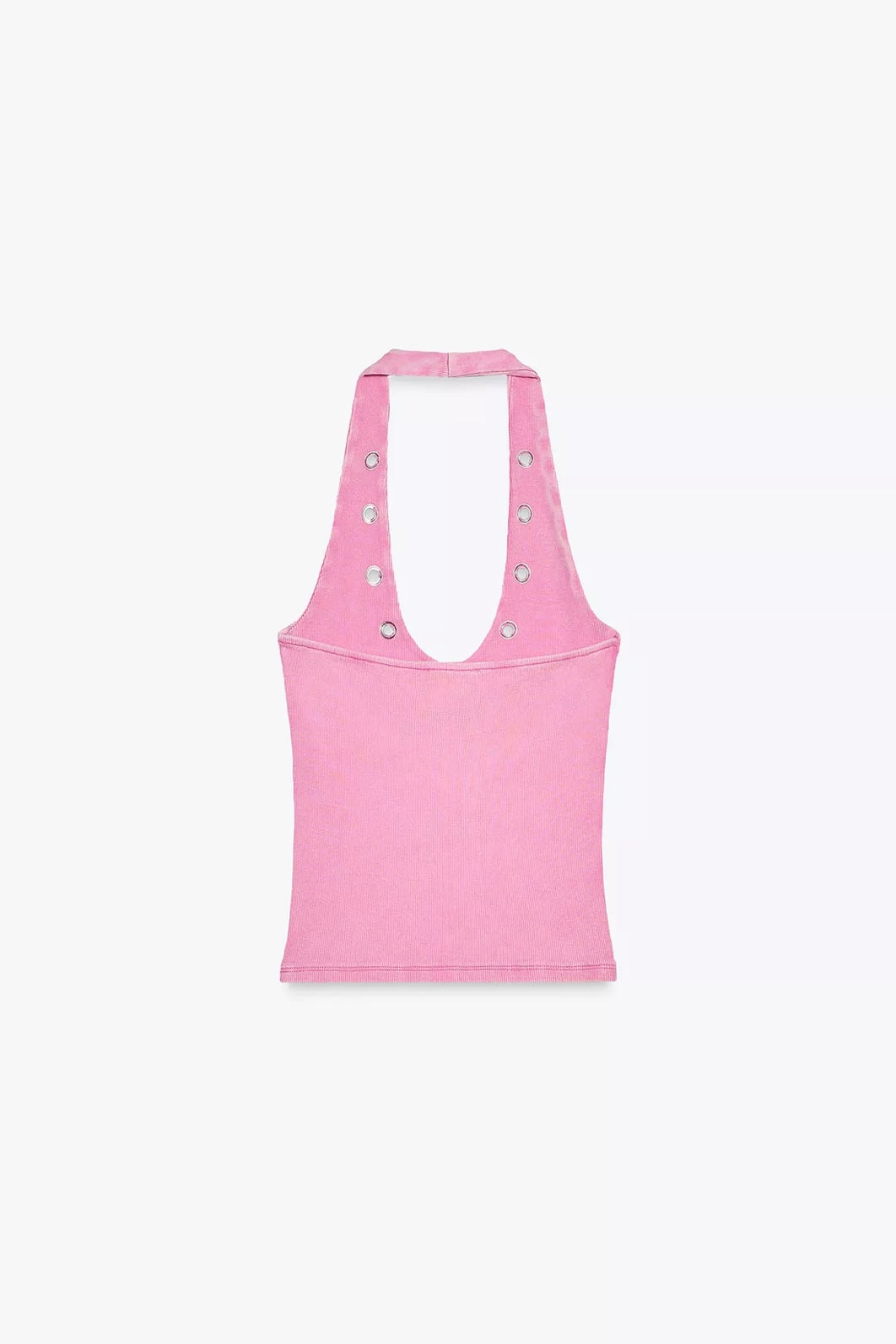 PLAYERA HALTER ARANDELAS