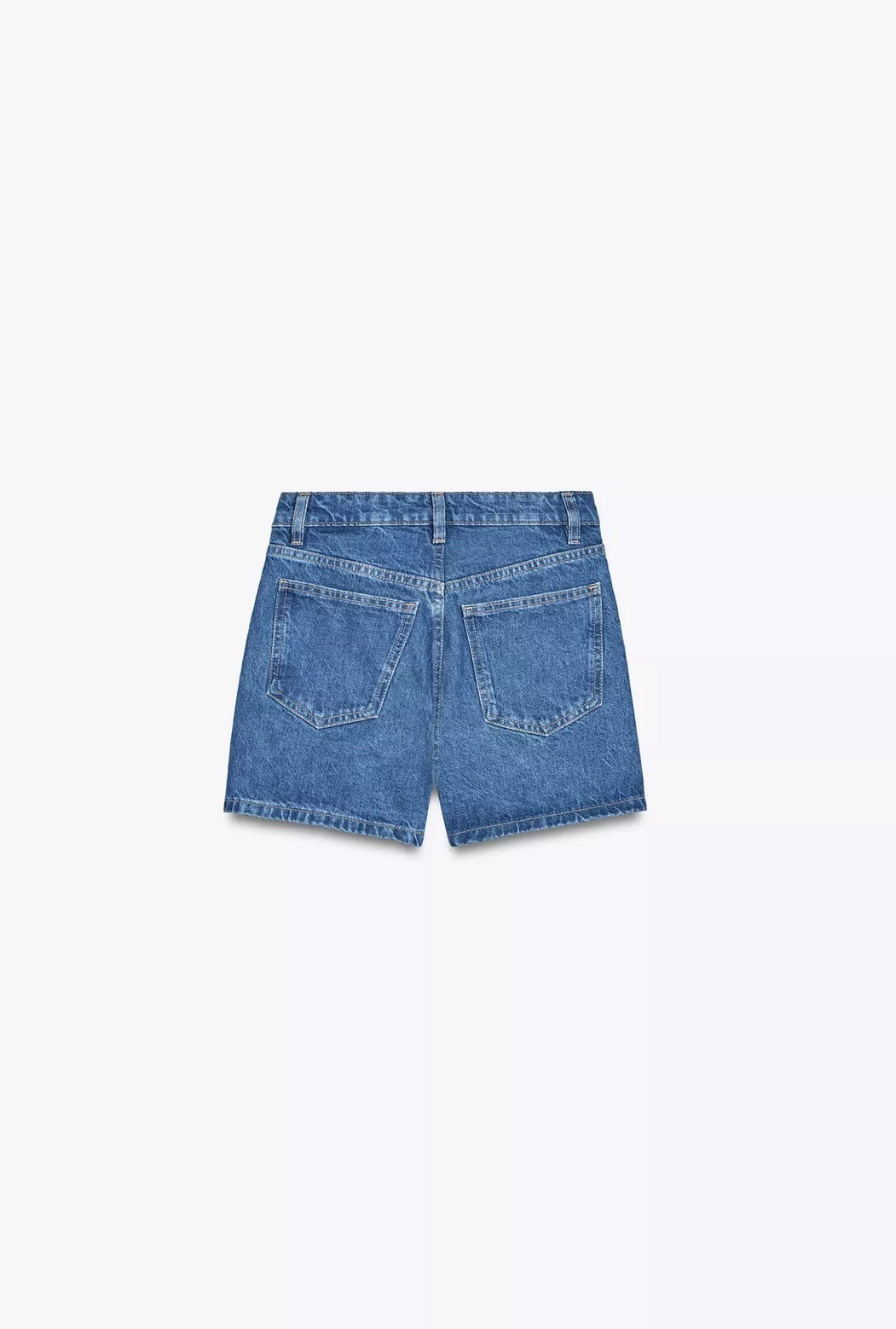 BERMUDA MEZCLILLA MOM FIT