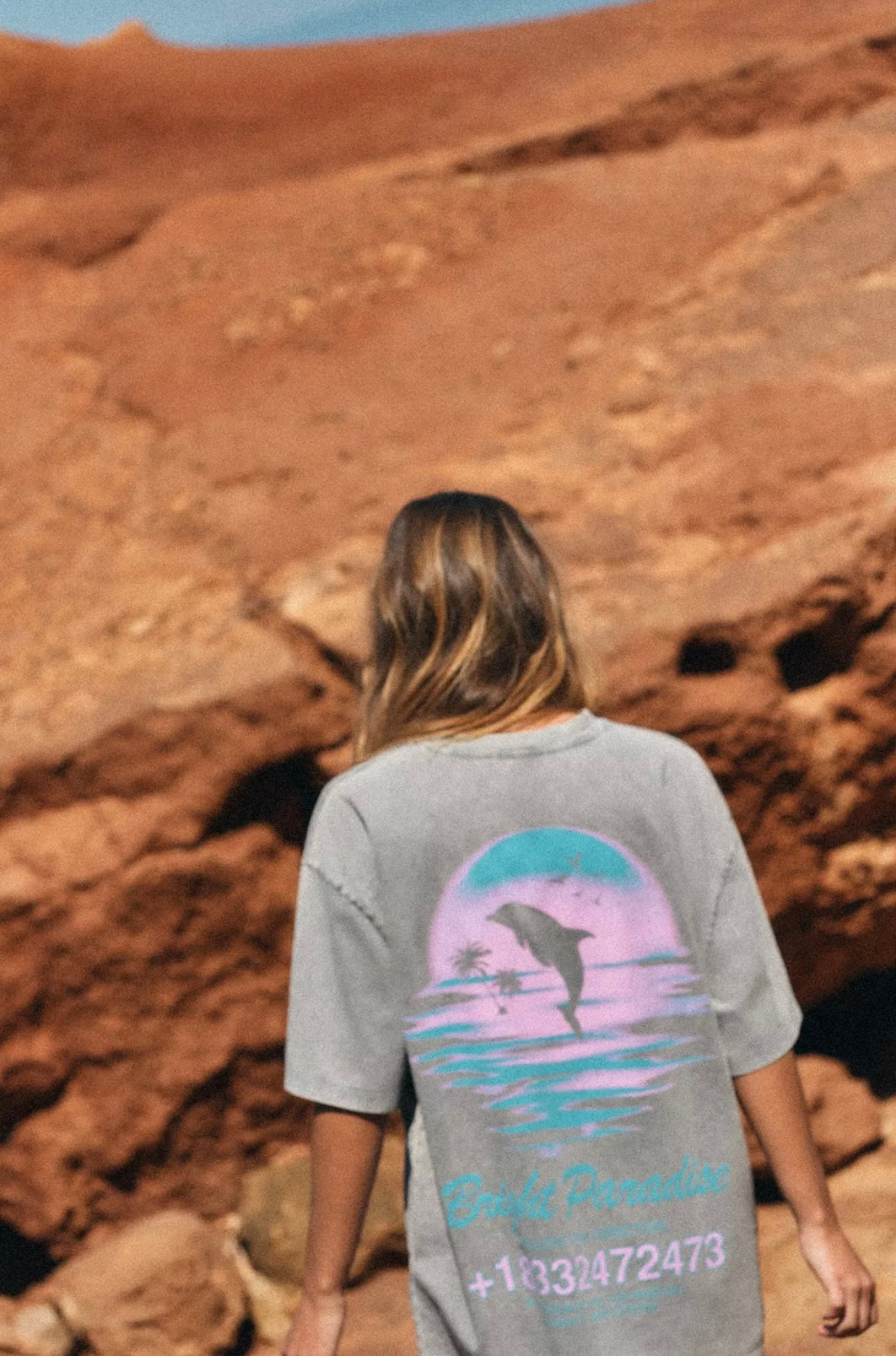 PLAYERA EFECTO LAVADO ESTAMPADA