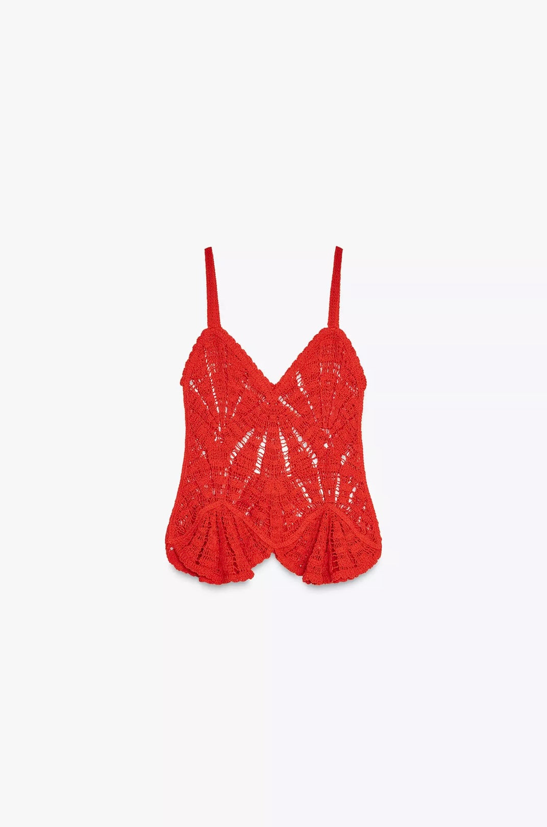 TOP PEPLUM CROCHET