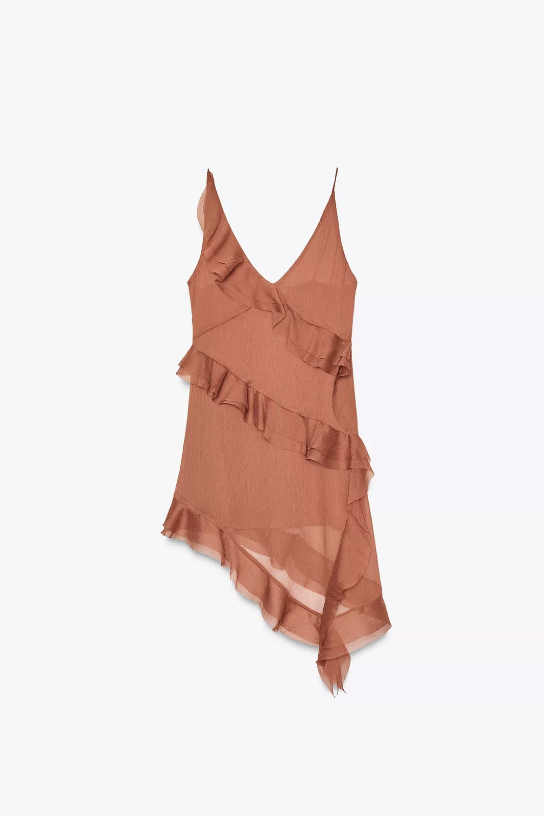 VESTIDO ASIMÉTRICO OLANES