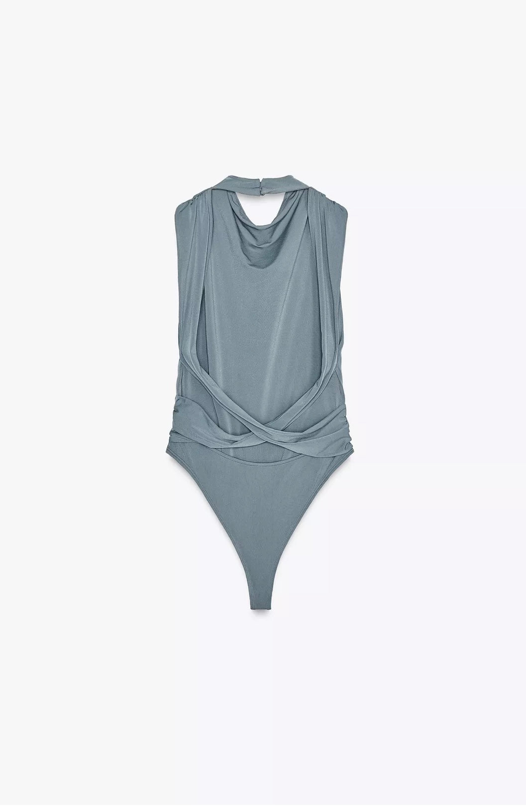DRAPED BODYSUIT