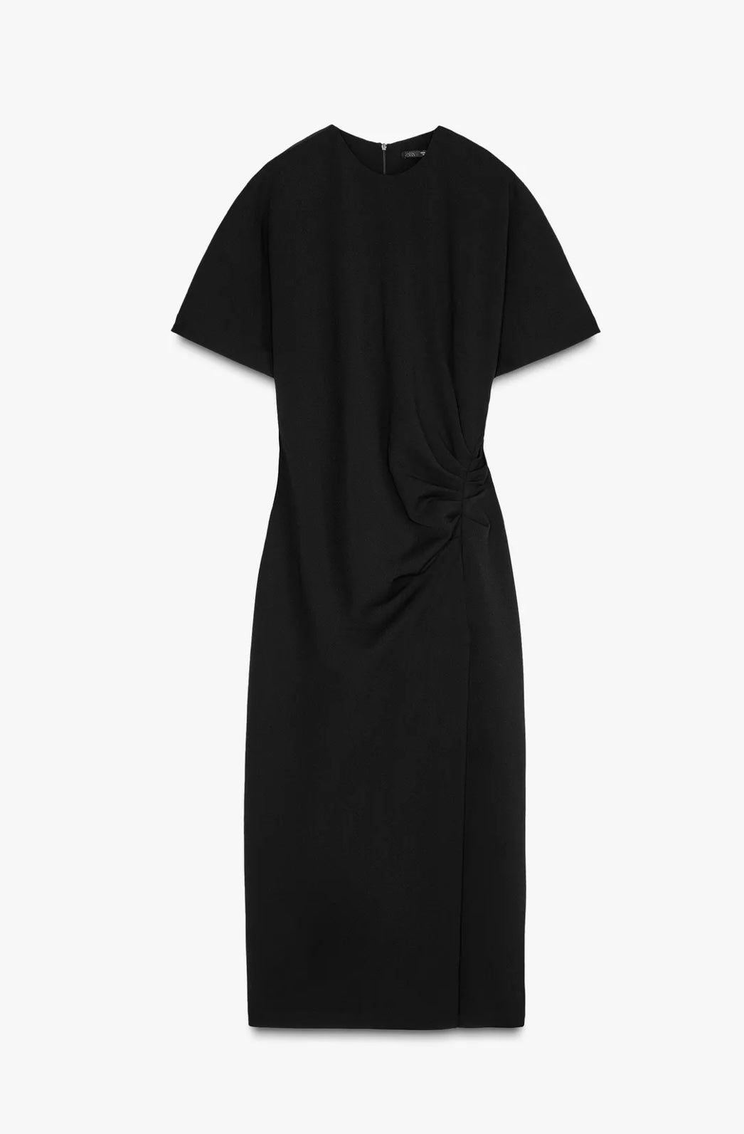 VESTIDO MIDI FRUNCE