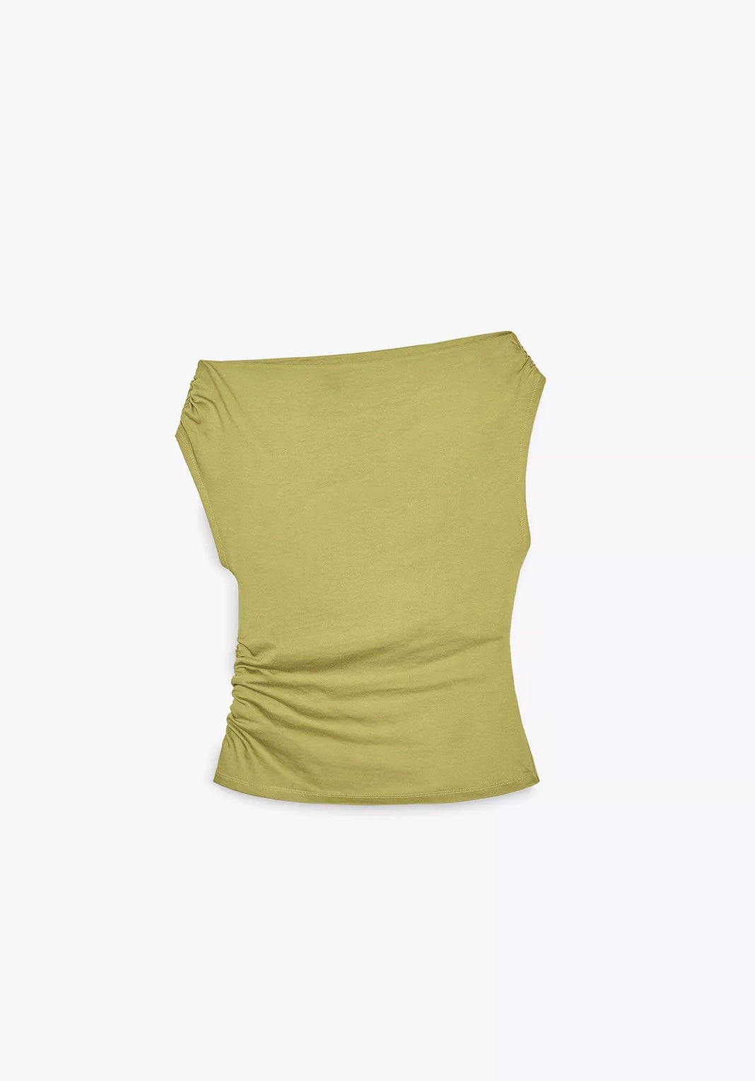 PLAYERA ASIMÉTRICA DRAPEADA