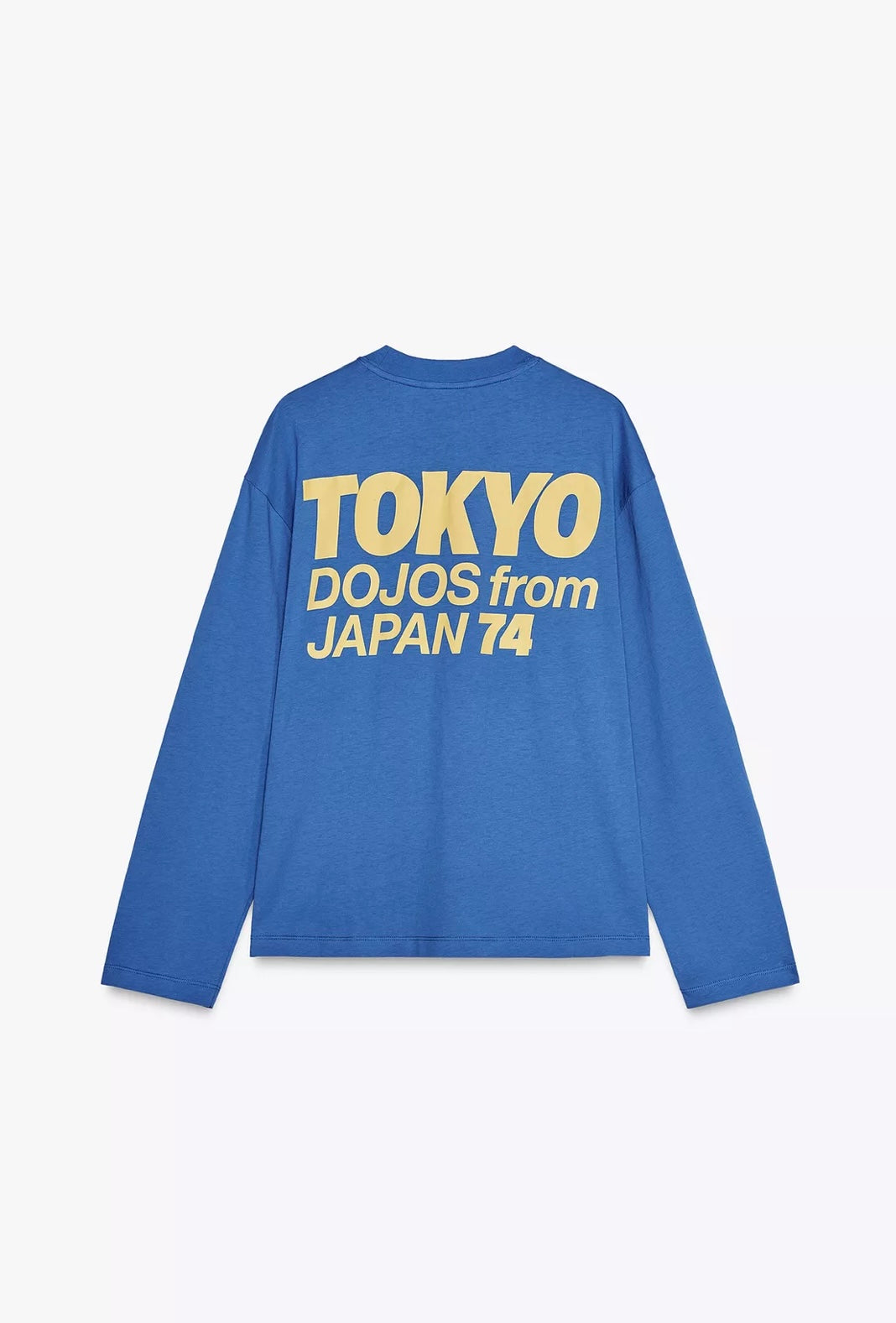 PLAYERA MANGA LARGA TEXTO