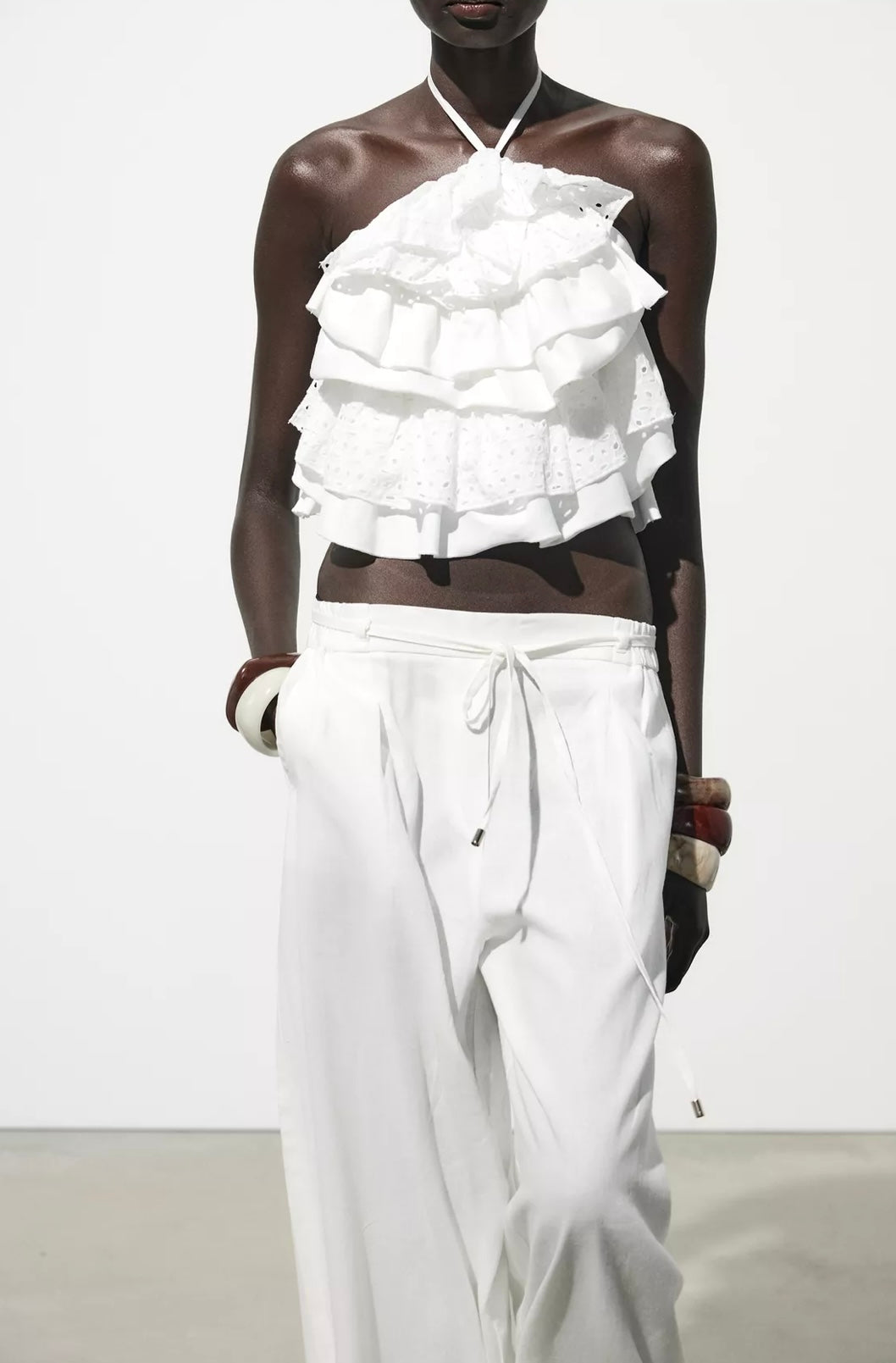 TOP HALTER OLANES