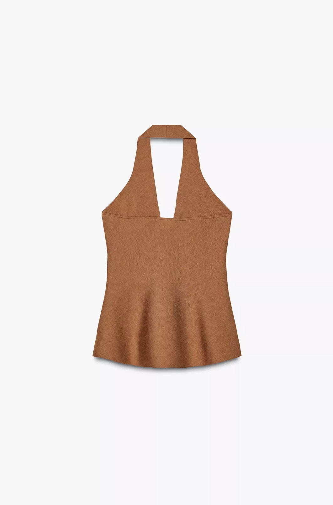 TOP HALTER PEPLUM