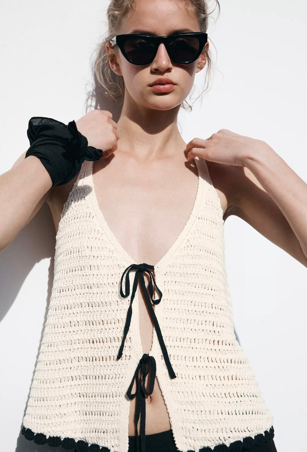 TOP CROCHET LAZOS