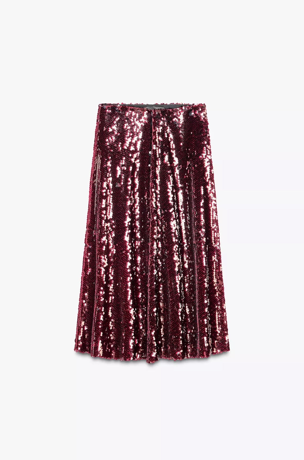 FALDA MIDI LENTEJUELAS