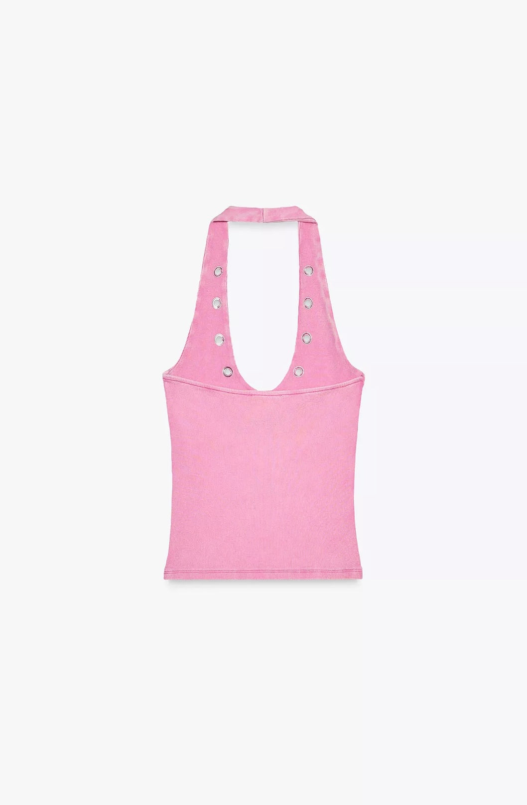 PLAYERA HALTER ARANDELAS