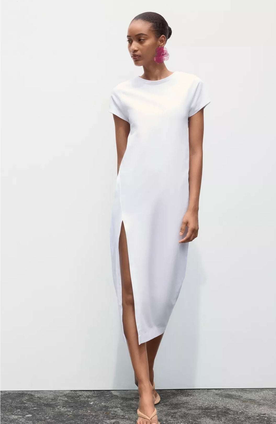 VESTIDO MIDI LAVADO