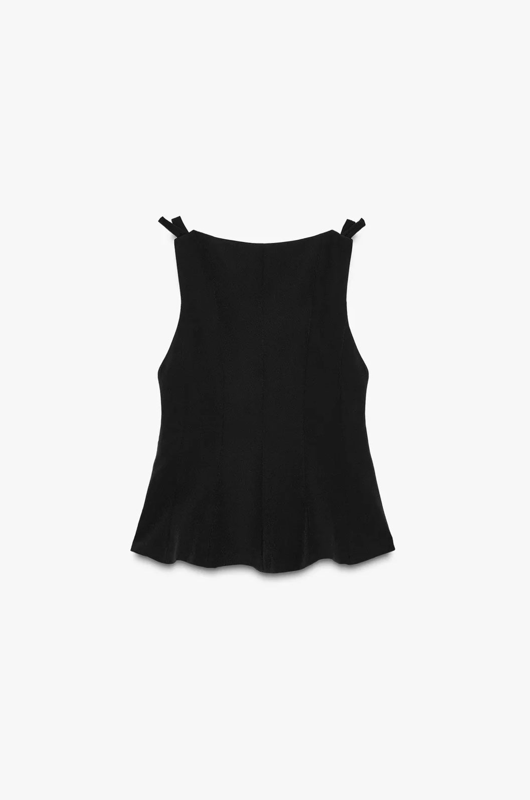 TOP PEPLUM LAZOS