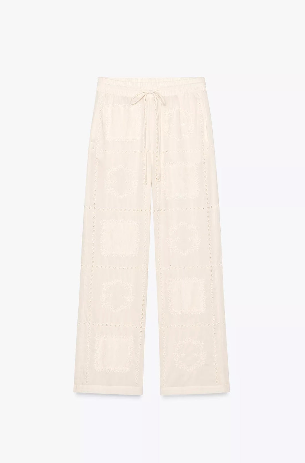 PANTALÓN PIJAMERO BORDADOS ZW COLLECTION
