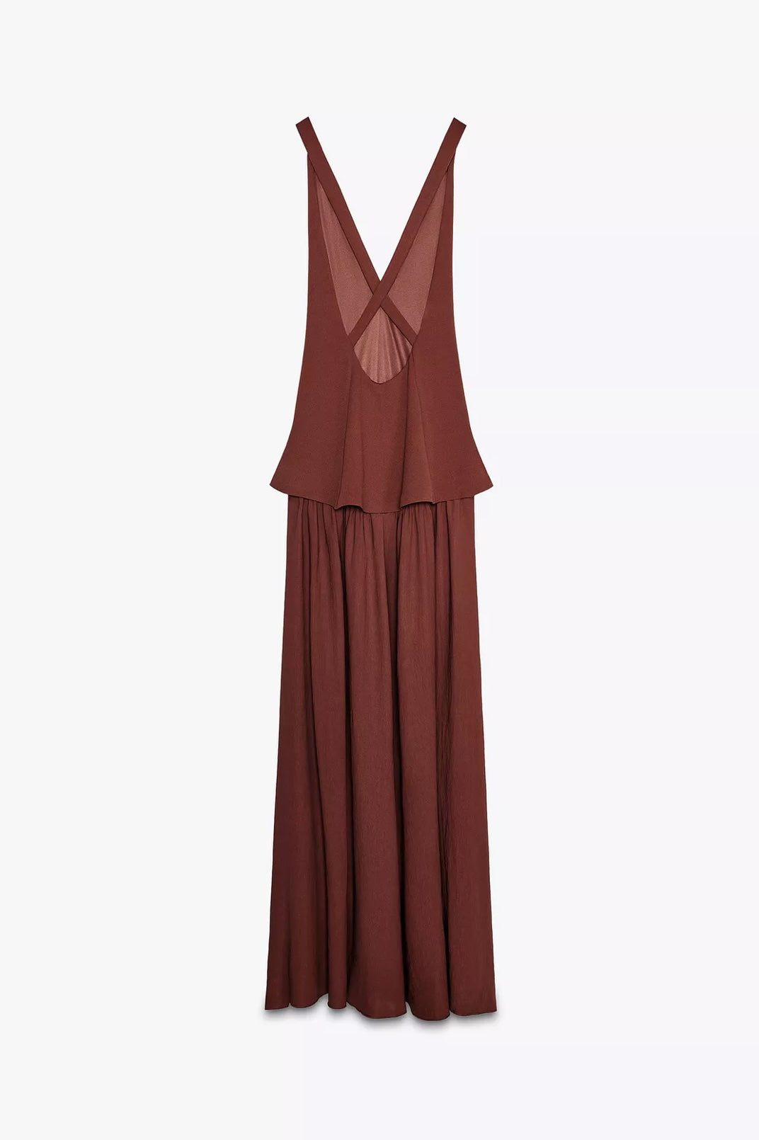 VESTIDO MIDI COMBINADO