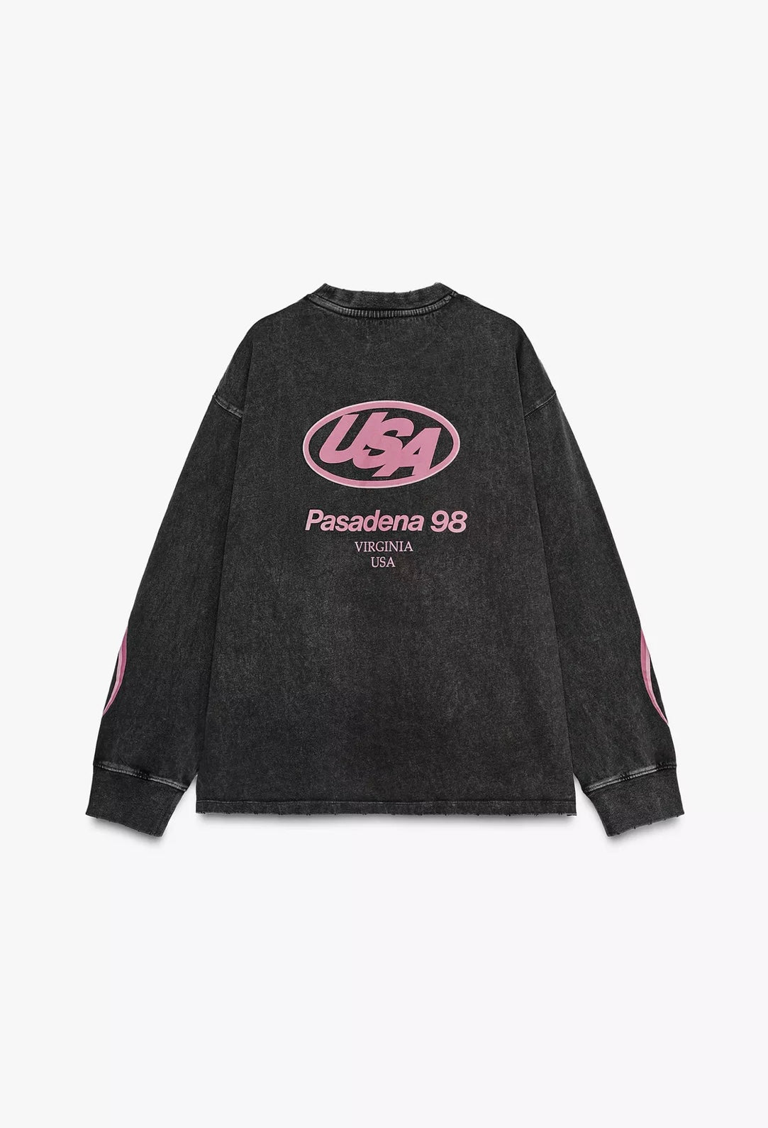 PLAYERA EFECTO LAVADO TEXTO