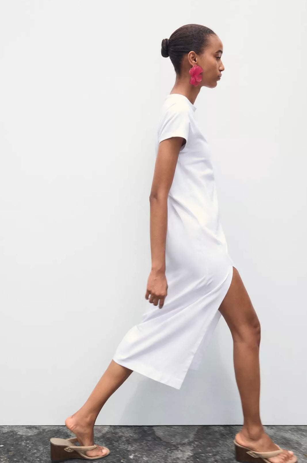 VESTIDO MIDI LAVADO