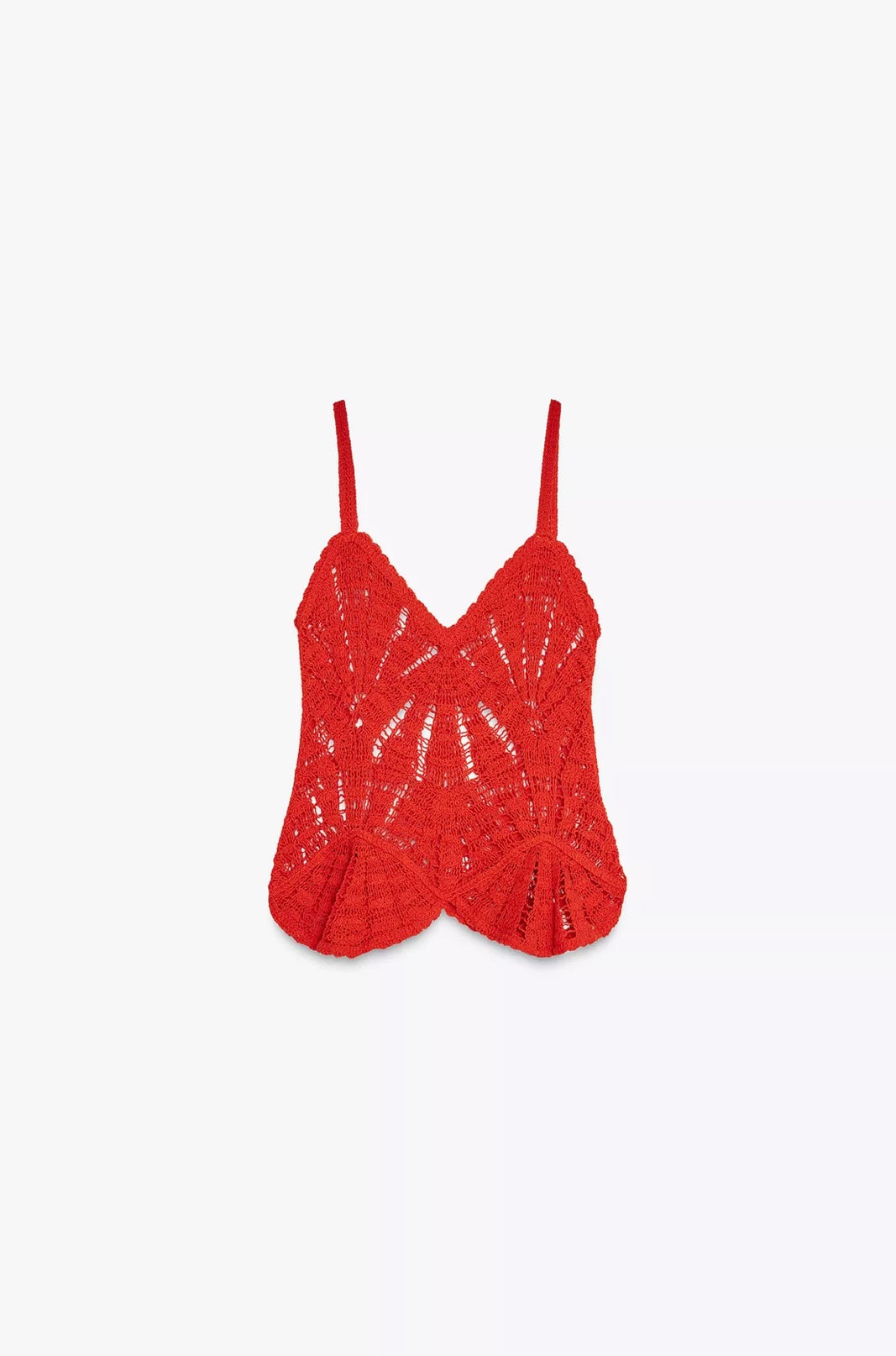 TOP PEPLUM CROCHET