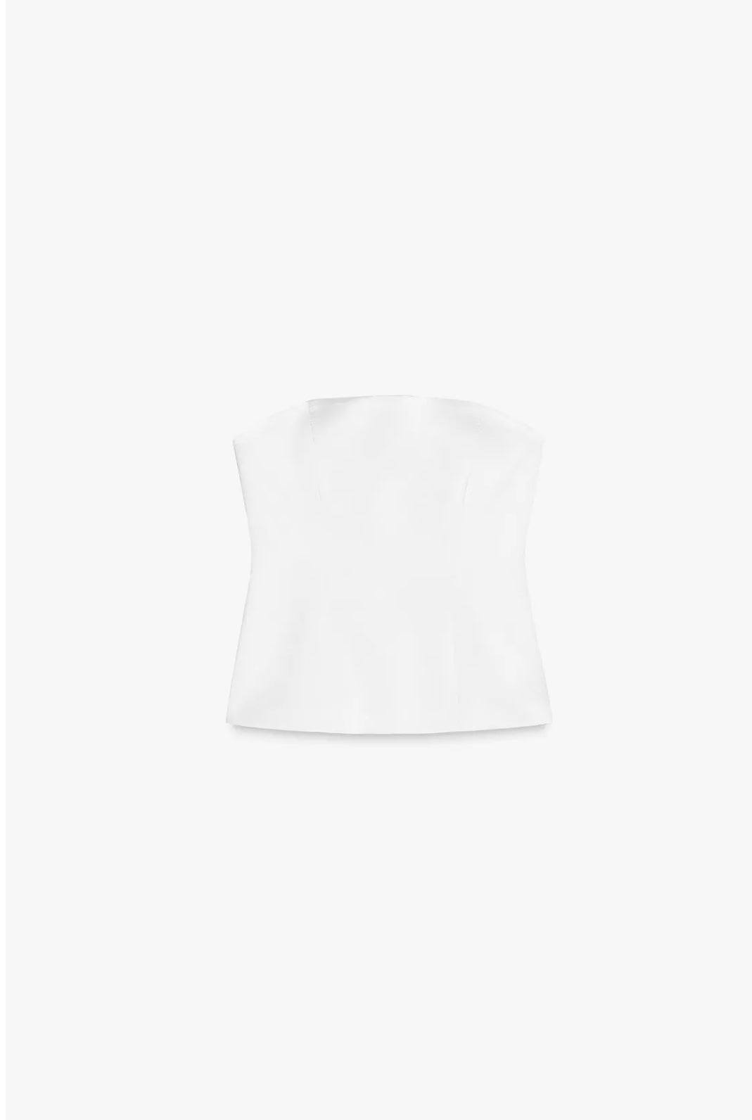 TOP SATINADO STRAPLESS
