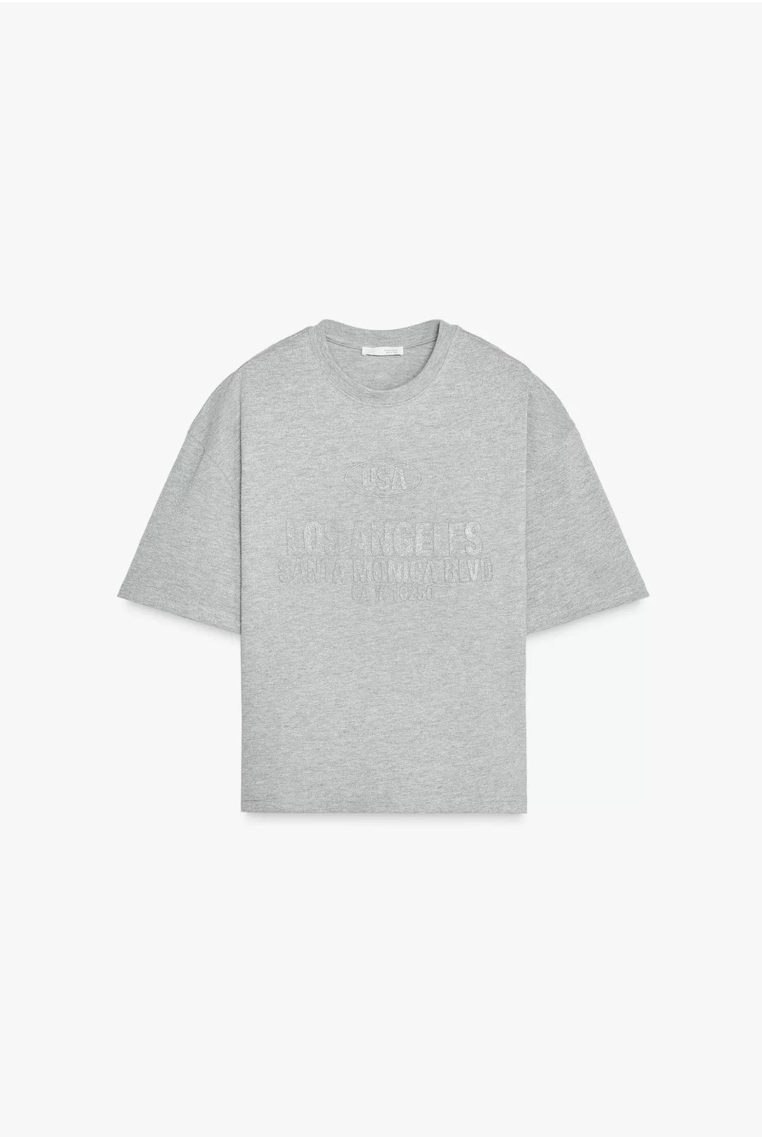 METALLIC THREAD PLUSH SWEATSHIRT