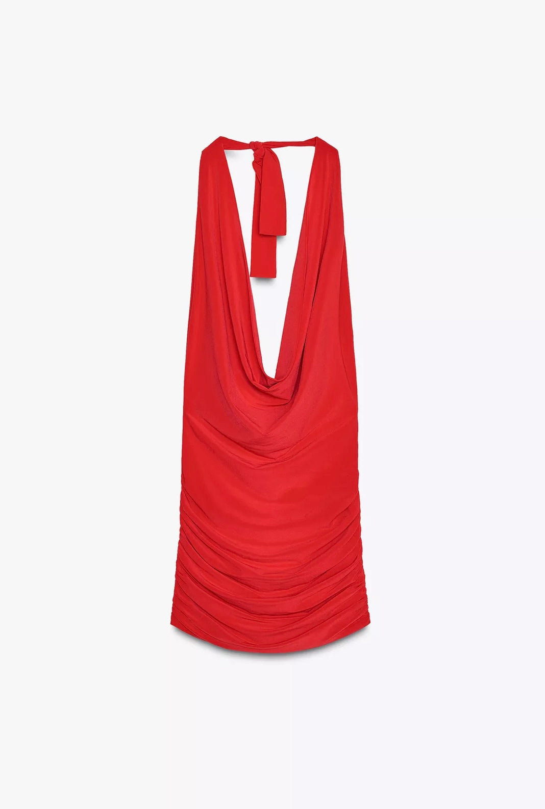 VESTIDO CORTO FRUNCES