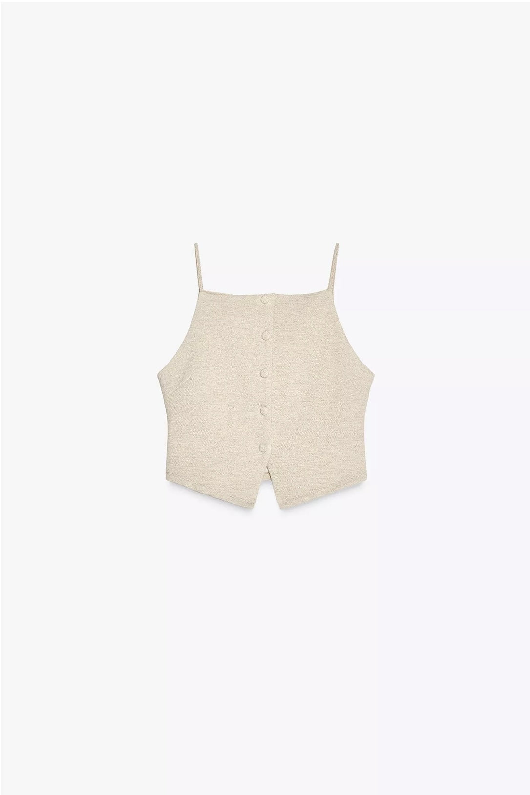 TOP CHALECO BOTONES