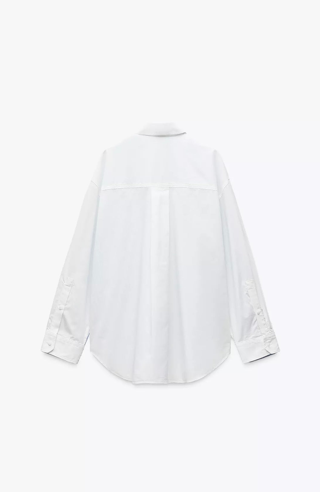 CAMISA OVERSIZE POPELINA RAYAS