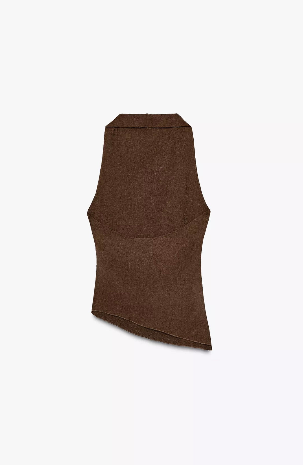 TOP HALTER DRAPEADO TEXTURA