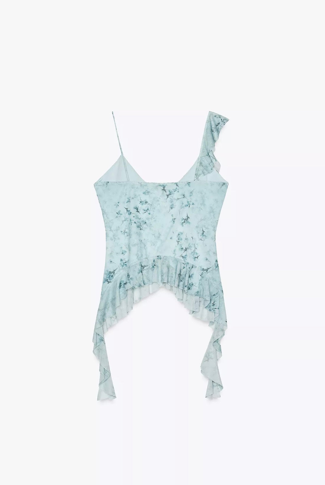 TOP TUL ESTAMPADO OLANES