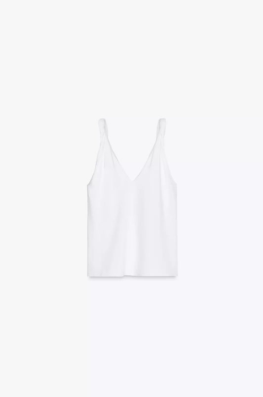 PLAYERA FRUNCES ALGODÓN