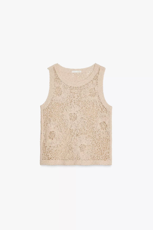 TOP CROCHET MANGA SISA