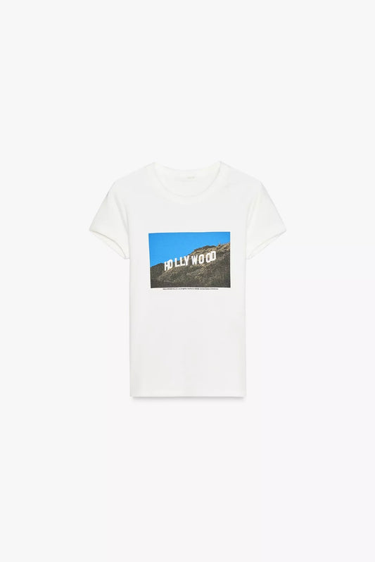 PLAYERA ESTAMPADA HOLLYWOOD