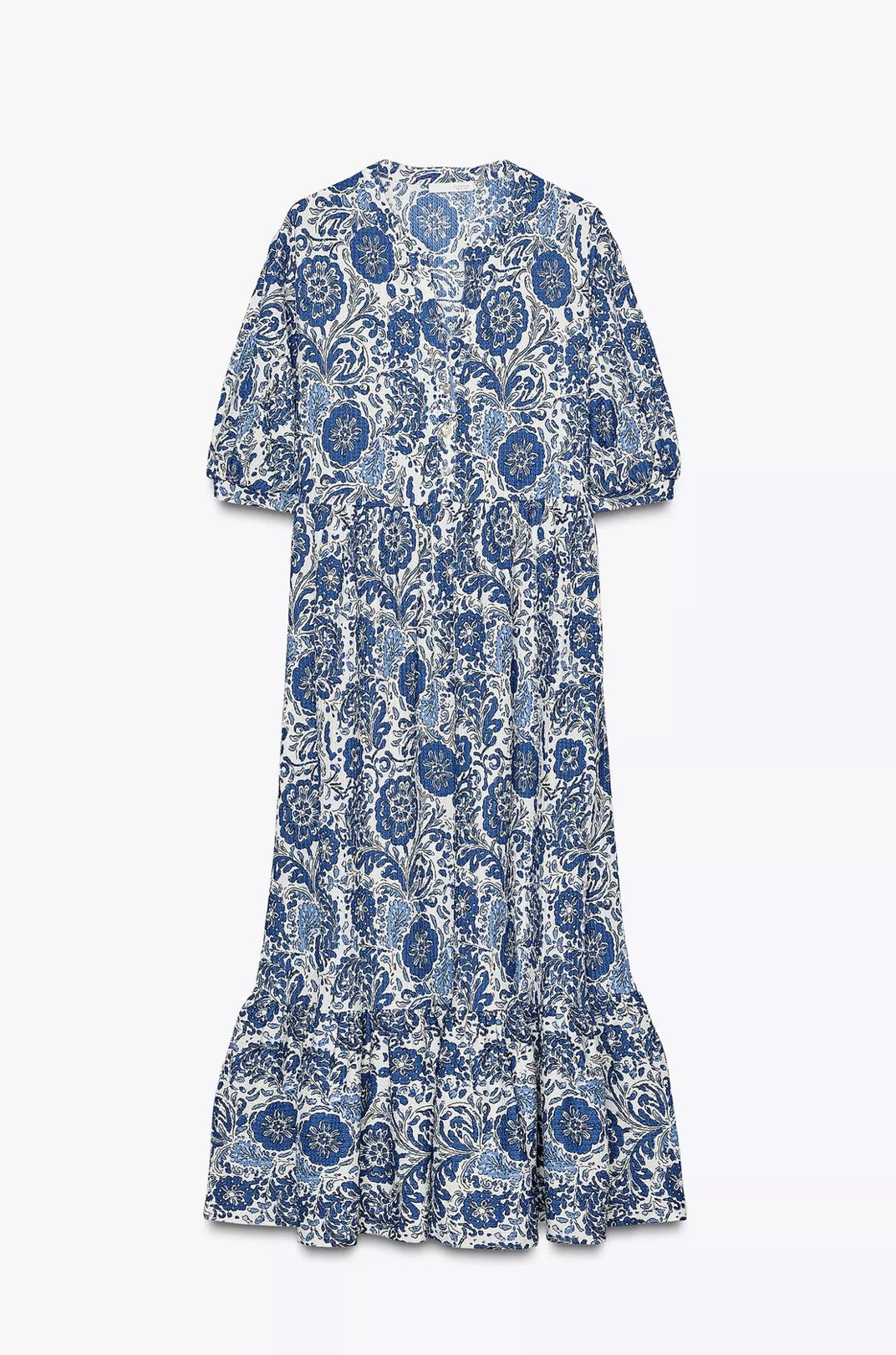 VESTIDO MIDI ESTAMPADO