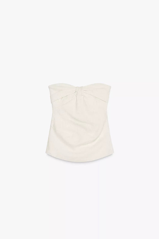 TOP BUSTIER ESCOTE CORAZÓN