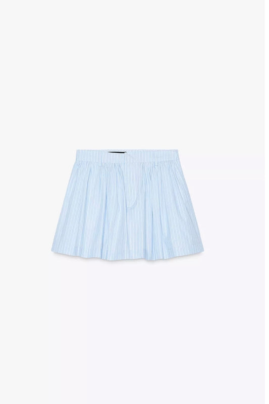 FALDA PANTALÓN RAYAS VOLUMEN