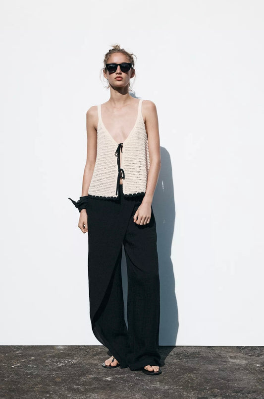 TOP CROCHET LAZOS