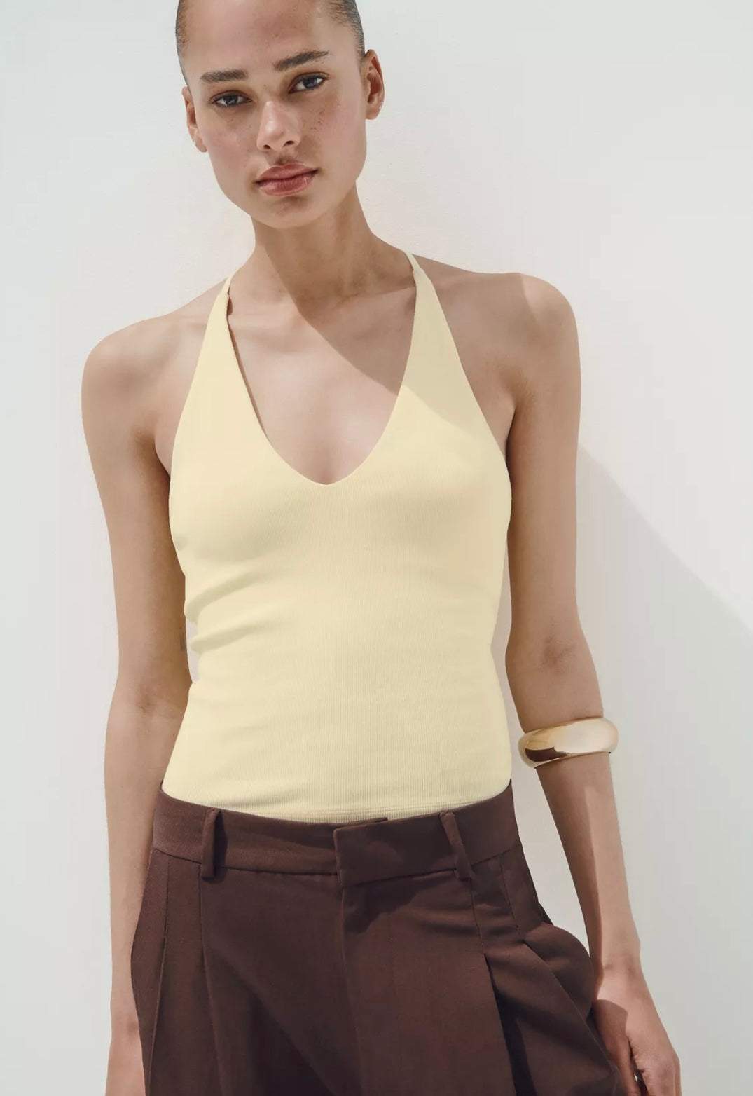 TOP HALTER TIRA ESPALDA