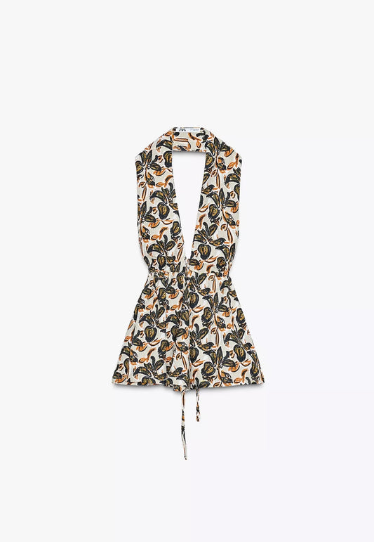 TOP HALTER ESTAMPADO