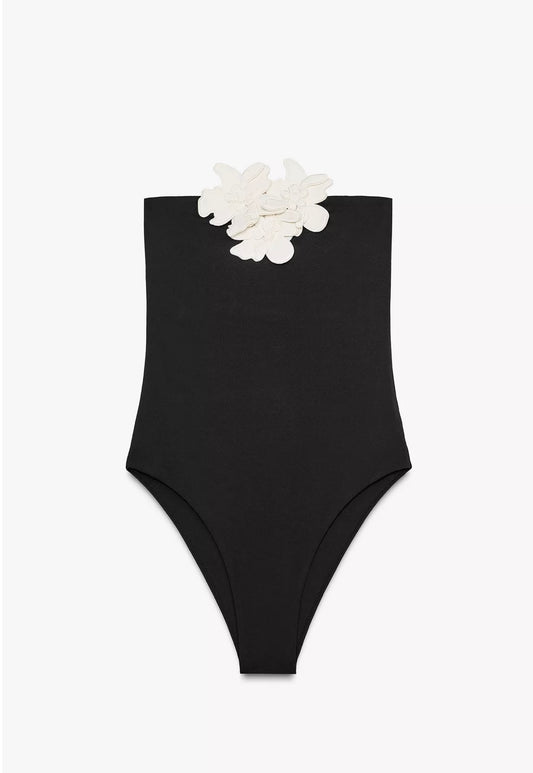 TRAJE DE BAÑO BANDEAU FLORES