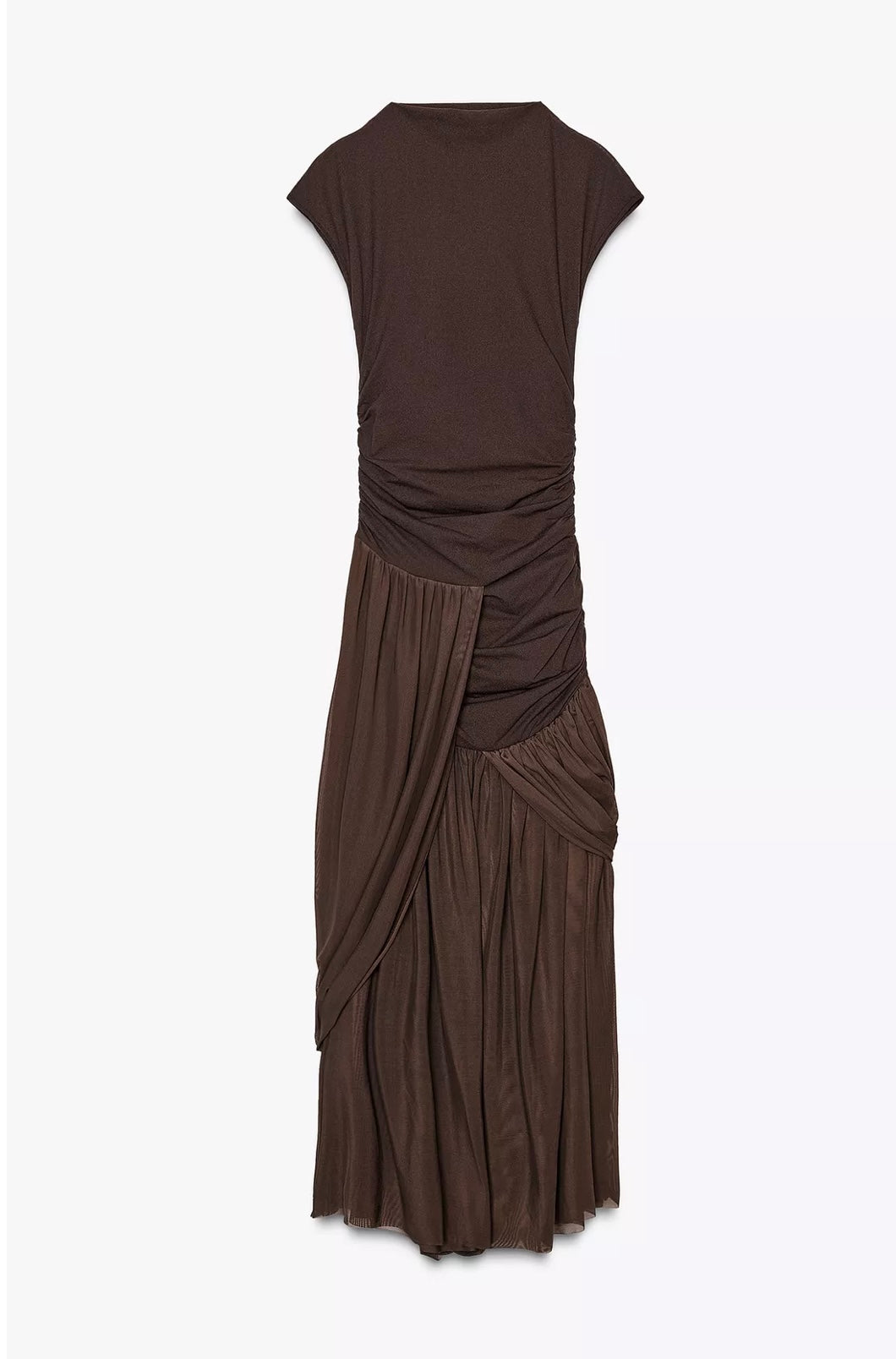 VESTIDO COMBINADO TUL GLOBO