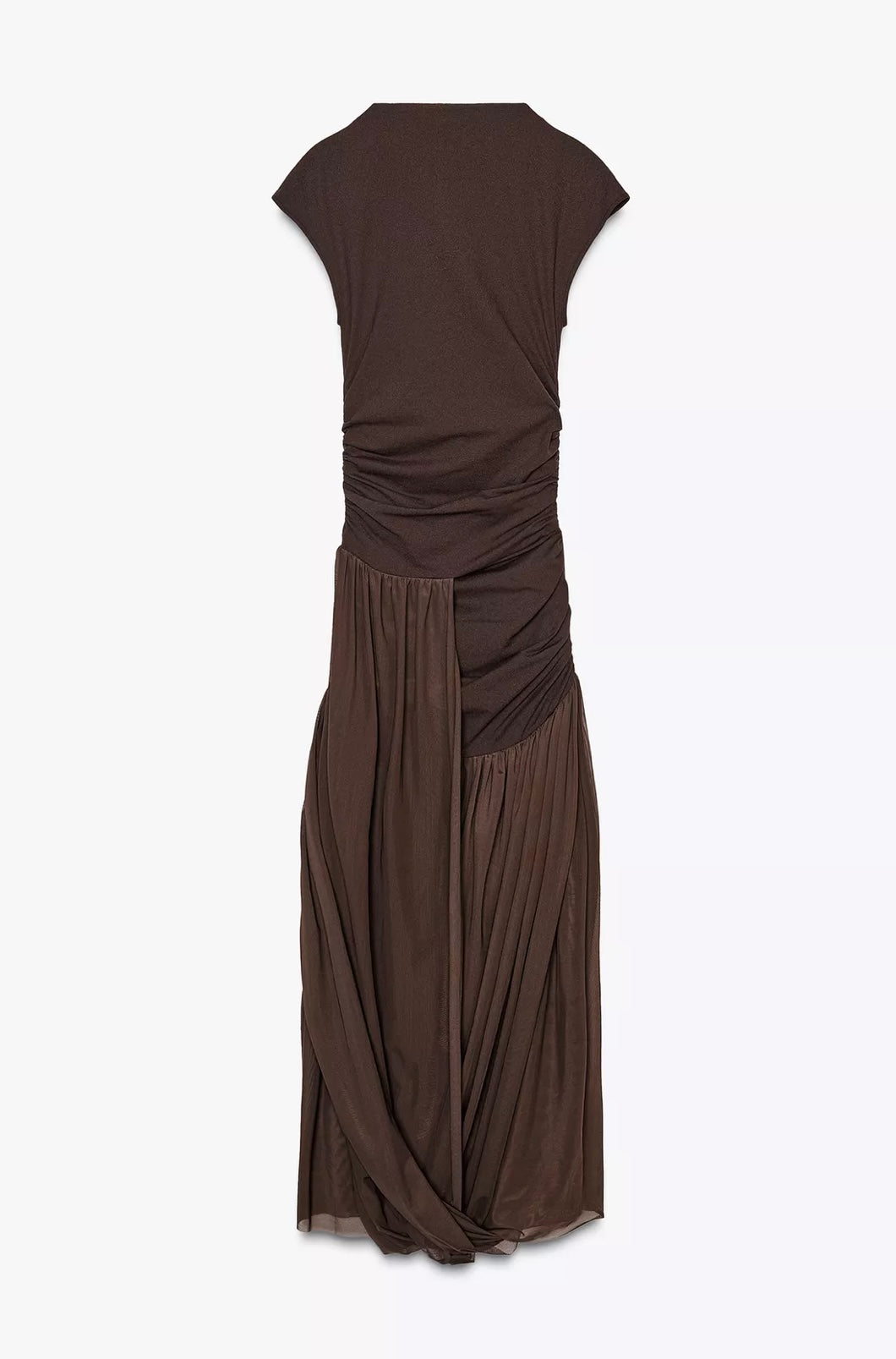 VESTIDO COMBINADO TUL GLOBO