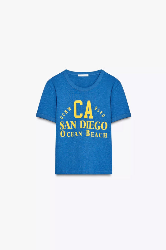 PLAYERA FLAME TEXTO