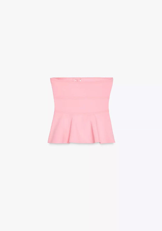 TOP STRAPLESS LAZOS