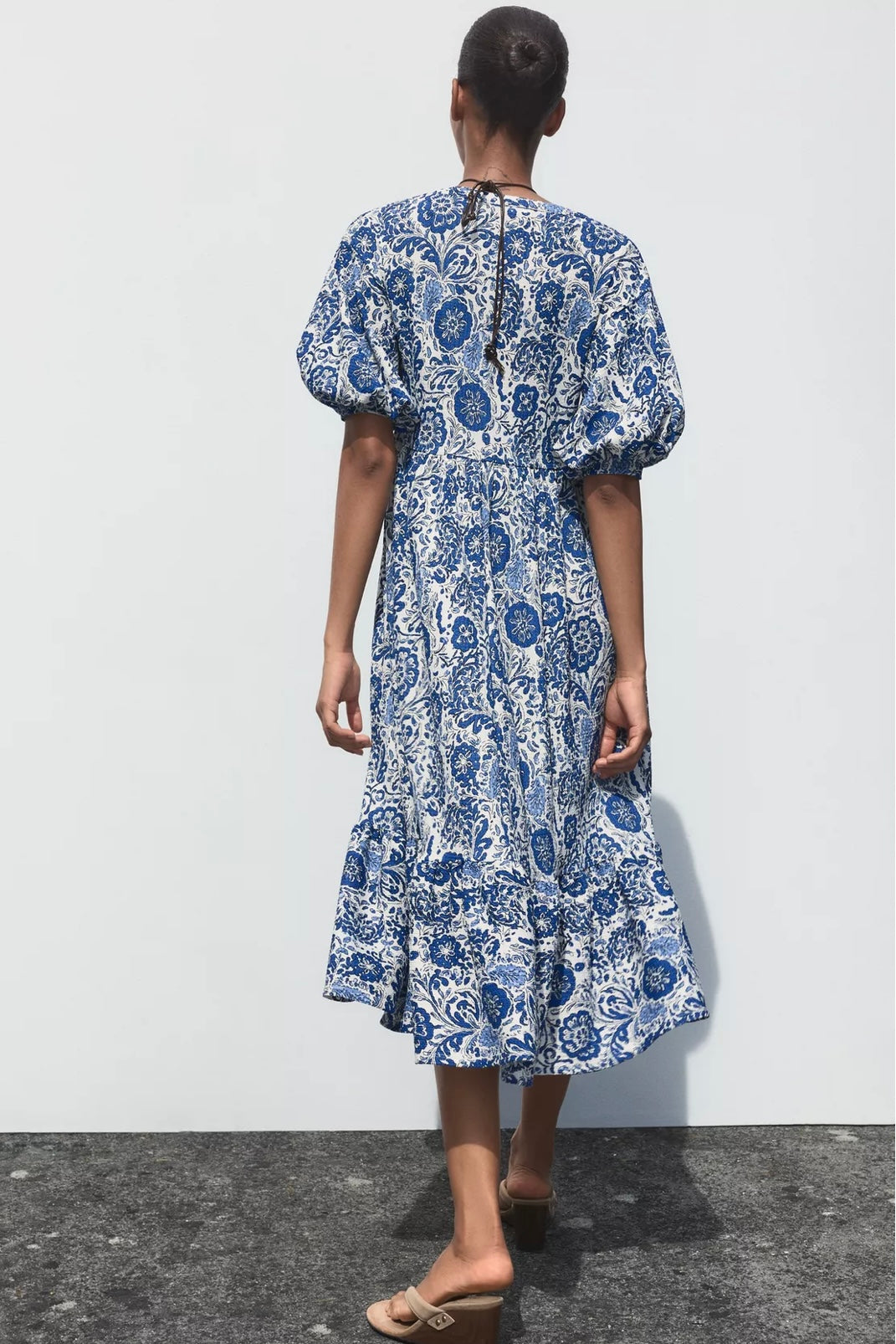 VESTIDO MIDI ESTAMPADO