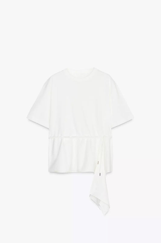 PLAYERA COMBINADA POPELINA