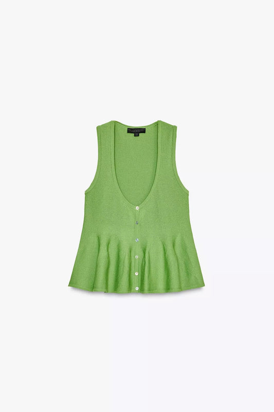 TOP PUNTO PEPLUM
