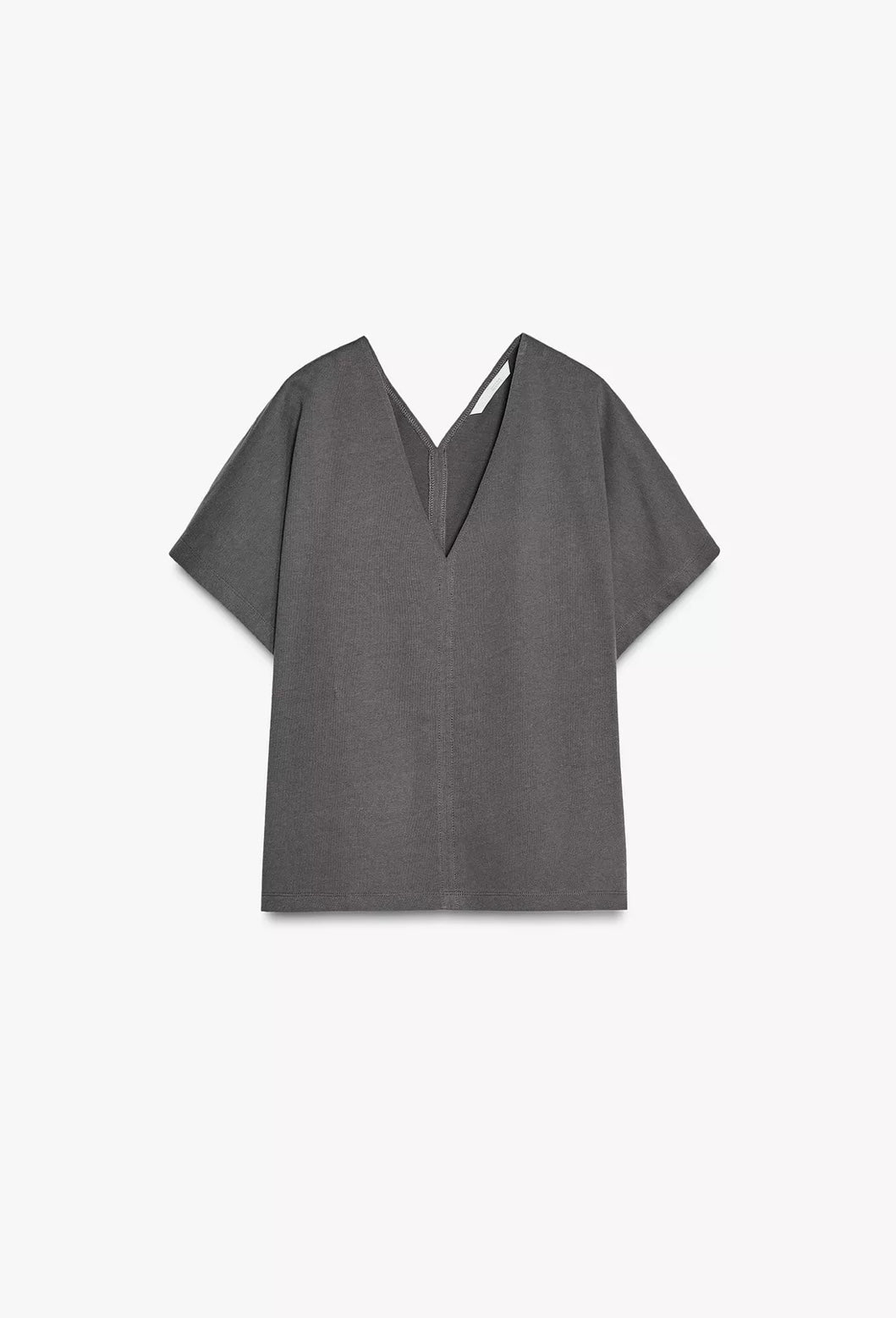 PLAYERA ALGODÓN ESCOTE PICO
