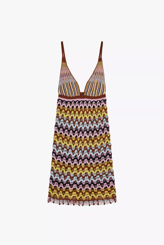VESTIDO MINI PUNTO