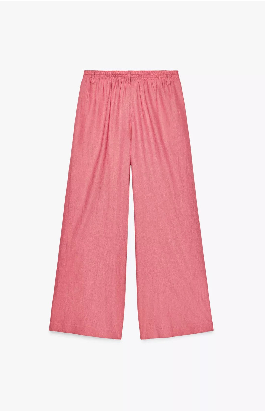 PANTALÓN PALAZZO CON LINO