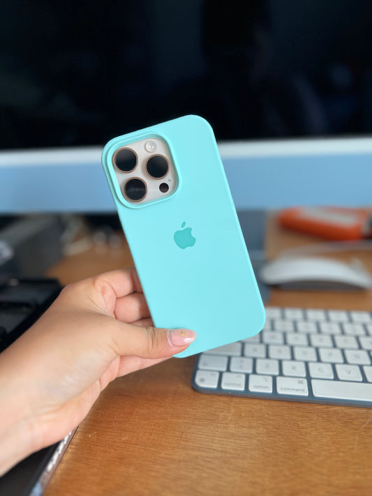 Silicon azul aqua