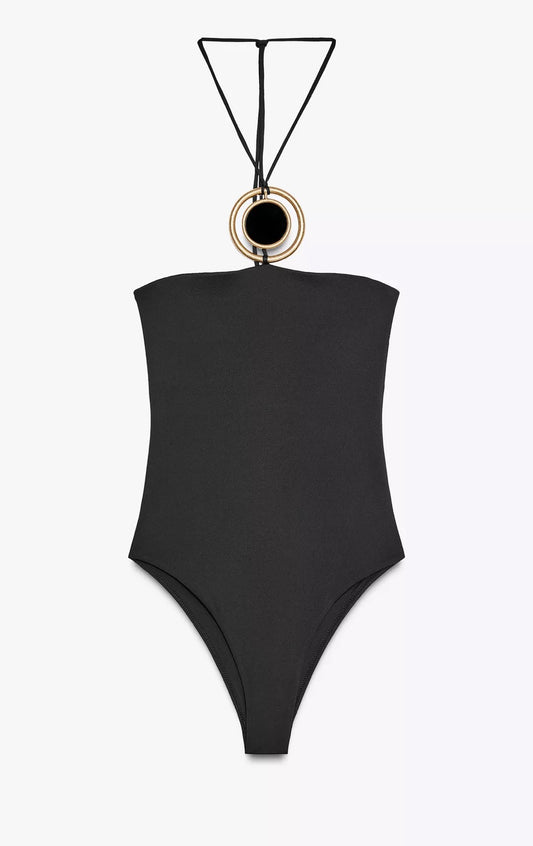 TRAJE DE BAÑO BANDEAU PIEZA CIRCULAR